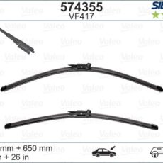 VALEO ΥΑΛΟΚΑΘΑΡΙΣΤΗΡΕΣ 700/650mm MERCEDES VITO W639 PEUGEOT 307