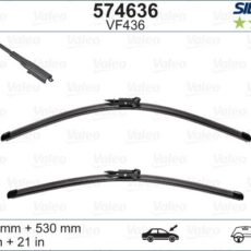 VALEO ΥΑΛΟΚΑΘΑΡΙΣΤΗΡΕΣ 580/530mm SMART FORTWO 451