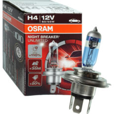 OSRAM ΛΑΜΠΑ 12V60/55W P43t +110% NIGHT BREAKER UNLIMITED