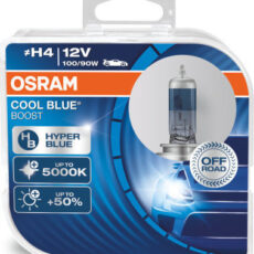 OSRAM ΛΑΜΠΕΣ 12V100/90W H4 COOL BLUE BOOST 5000K