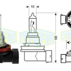 TRIFA ΛΑΜΠΑ 12V19W H16 PGJ19-3