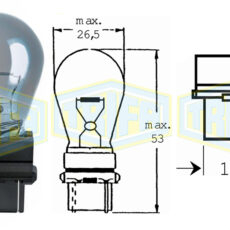 TRIFA ΛΑΜΠΑ 12V27W W2.5x16d