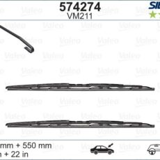 VALEO ΥΑΛΟΚΑΘΑΡΙΣΤΗΡΕΣ 550/550mm AUDI Α4 ΄01-΄04